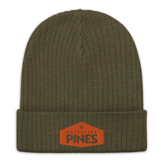 Muttering Pines Ribbed Knit Toque